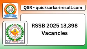 RSSB 2025 13,398 Vacancies