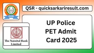 UP Police 
PET Admit 
Card 2025