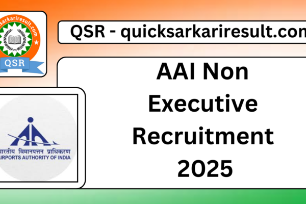 AAI Non Executive Recruitment 2025